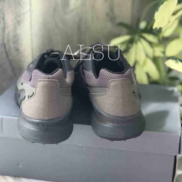 ECCO Biom Omniquest Black Mesh Gore-Tex Brown Blac - Picture 6 of 8